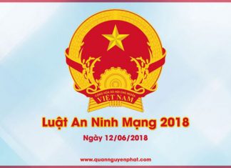 Luật An Ninh Mạng 2018 - toàn văn được Quốc Hội thông qua 12/6/2018
