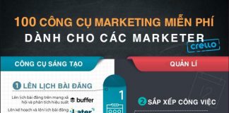 Top 100 công cụ marketing Free hiệu quả nhất được giới Marketer săn lùng Top 100 công cụ marketing Free hiệu quả nhất được giới Marketer săn lùng