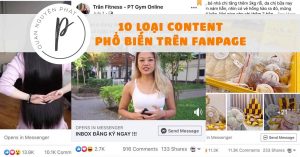 10 loại Content thường gặp trên Fan page – Dùng loại nào để tăng hiệu quả bán hàng?