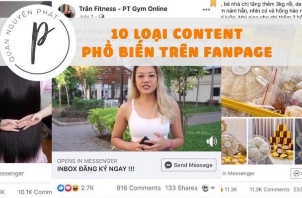10 loại Content thường gặp trên Fan page - Dùng loại nào để tăng hiệu quả bán hàng?