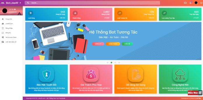 Chia sẻ miễn phí CODE BOT TƯƠNG TÁC Facebook! Chia sẻ miễn phí CODE BOT TƯƠNG TÁC Facebook!