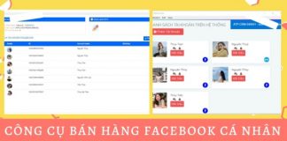 CÔng CỤ BÁn HÀng Facebook CÁ NhÂn