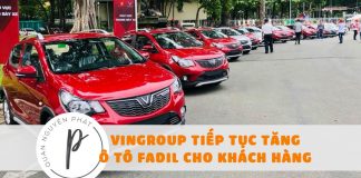 Tặng 100.000 điện thoại Vsmart chưa đủ, Vingroup tặng thêm xe Fadil cho khách hàng Vinhome