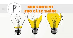 Kho ý tưởng content đủ để bạn viết suốt 12 tháng