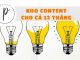 Kho ý tưởng content đủ để bạn viết suốt 12 tháng Kho ý tưởng content đủ đê bạn viết suốt 12 tháng