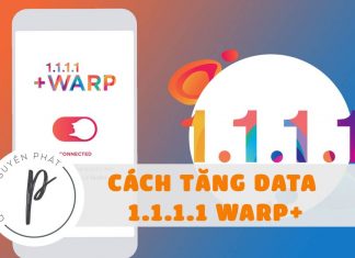 Cách tăng dung lượng (boost premium data) Cloudflare VPN 1.1.1.1 WARP+