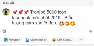 icon facebook - Trọn bộ 5000 icon facebook mới nhất 2019 - Biểu tượng cảm xúc fb đẹp