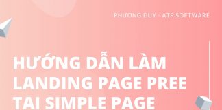 Cách làm Landing Page Pree