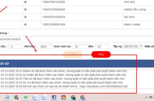 Phần mềm add bạn bè vào nhóm